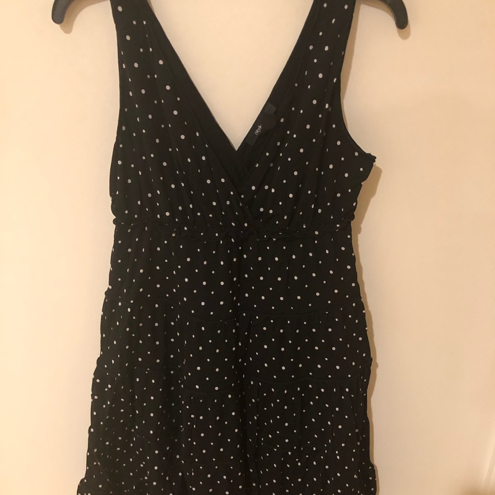 Black Polka Dress